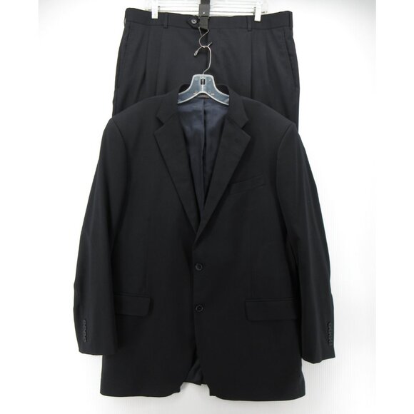 Brooks Brothers Suit 45 L Estrato Madison 1818 Wool Blazer Pants 38X31 - Picture 1 of 16